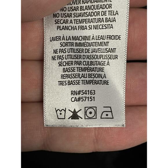 Calvin Klein Performance Leggings Womens Small Black High Rise Logo Stretch - Picture 8 of 8